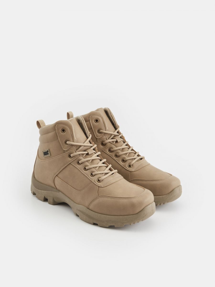 Buty trekkingowe Kolor beżowy  2897O-08X