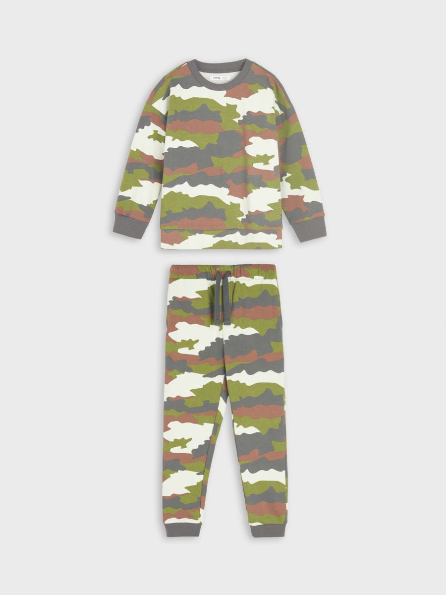 Komplet: bluza i spodnie Kolor wielobarwny  5171X-MLC
