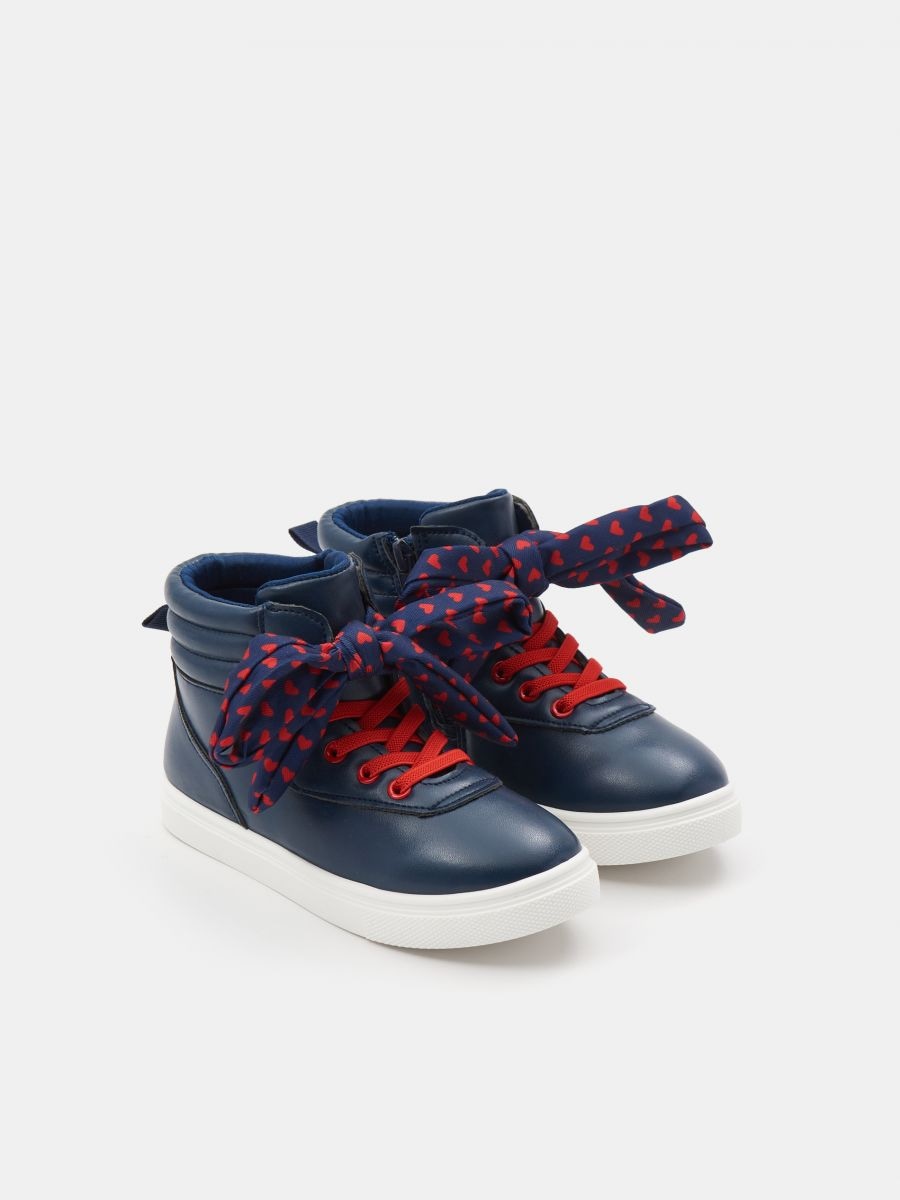 Sneakersy za kostkę Kolor granatowy  7264P-59X