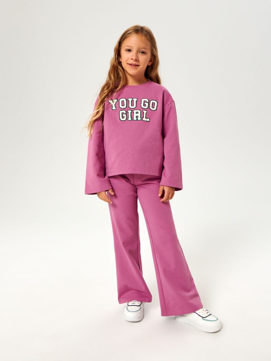 Bluza Kolor fioletowy  4619R-44X