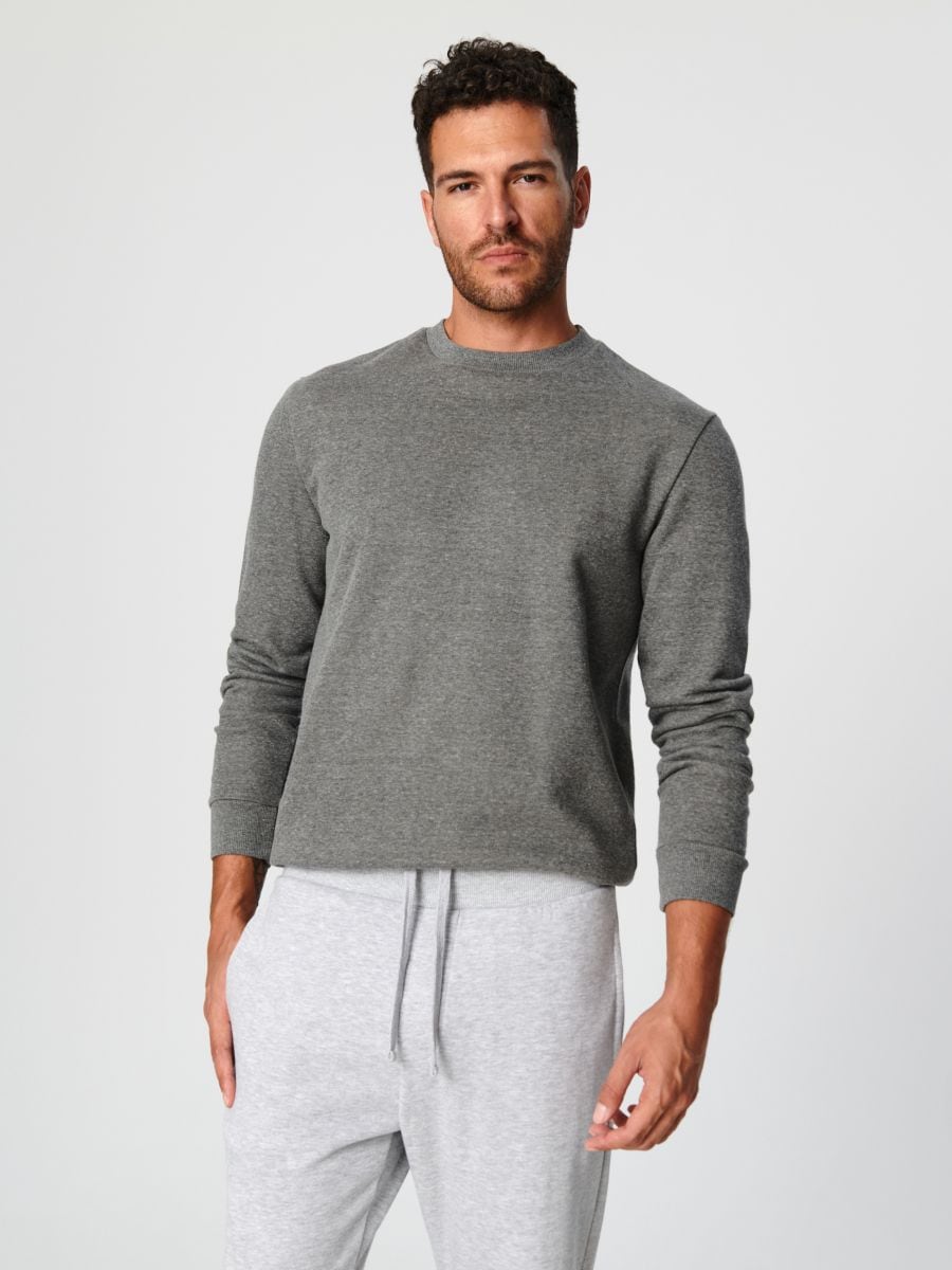 Spodnie dresowe slim jogger Kolor szary  0781J-09M