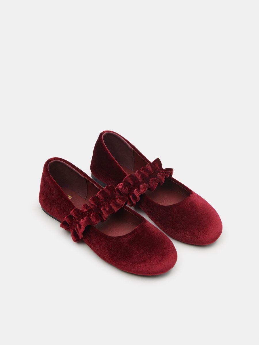 Balerinki Kolor czerwony  7404X-53X