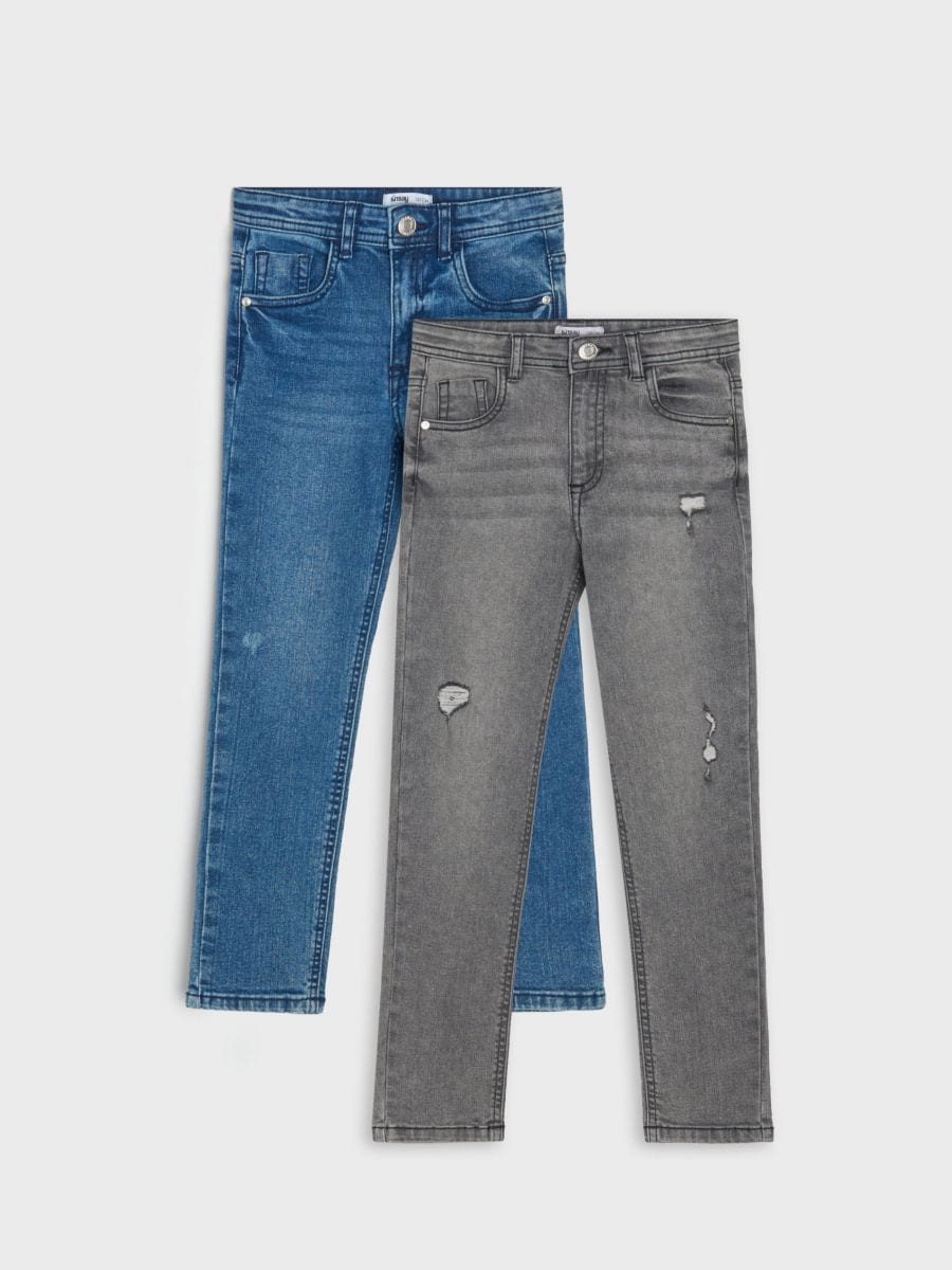 Jeansy 2 pack Kolor niebieski  7069M-55J