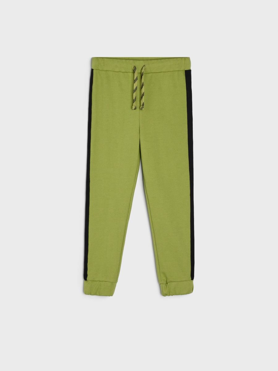 Spodnie dresowe jogger 2 pack Kolor zielony  6440X-81X