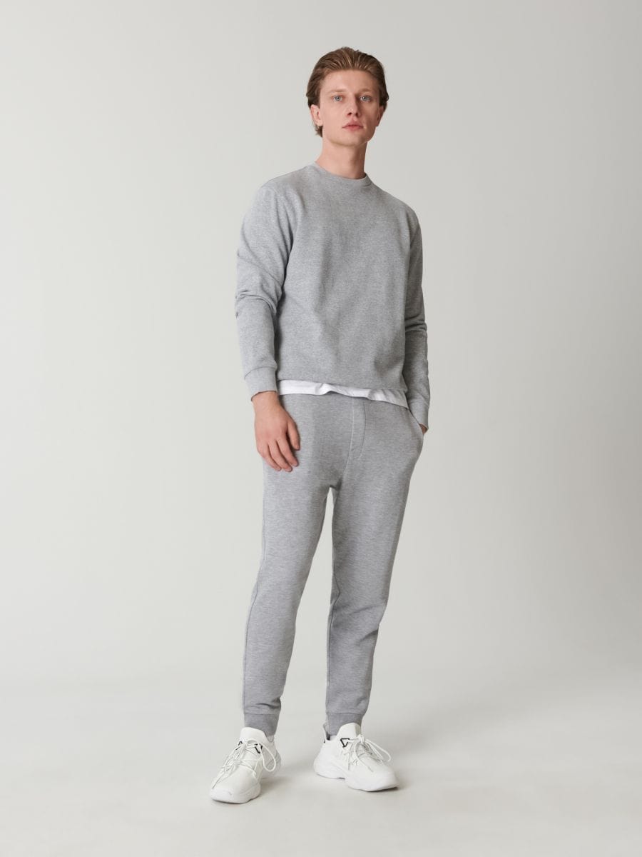 Bluza basic Kolor szary  1684O-09M
