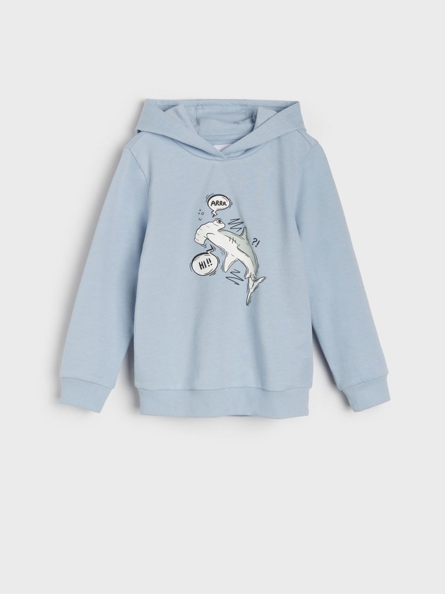 Bluza Kolor błękitny  3099M-05X