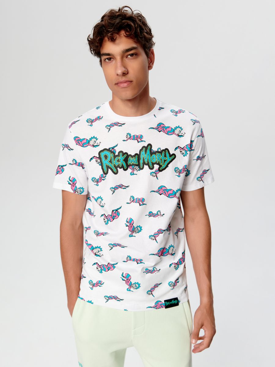 Koszulka Rick and Morty Kolor biały  2248O-00X