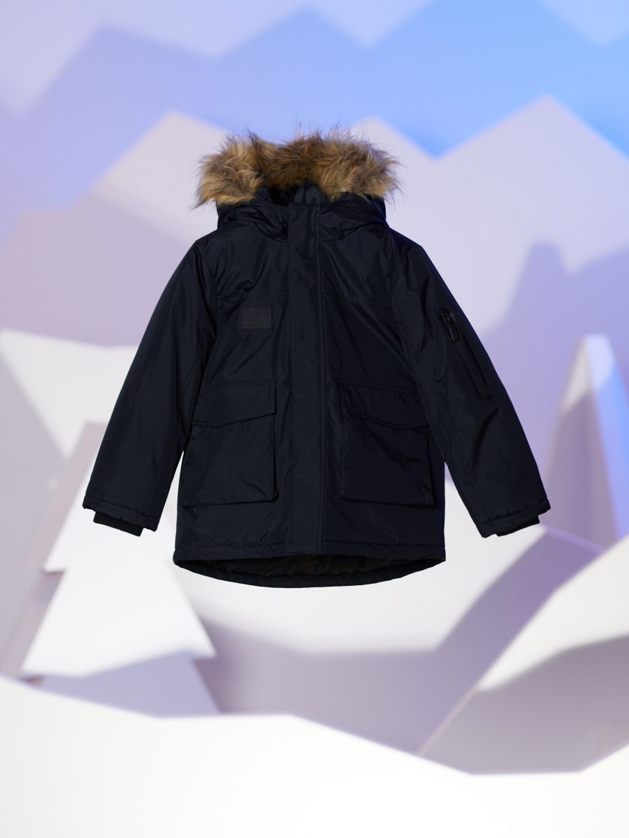 Kurtka parka Kolor czarny  8455N-99X