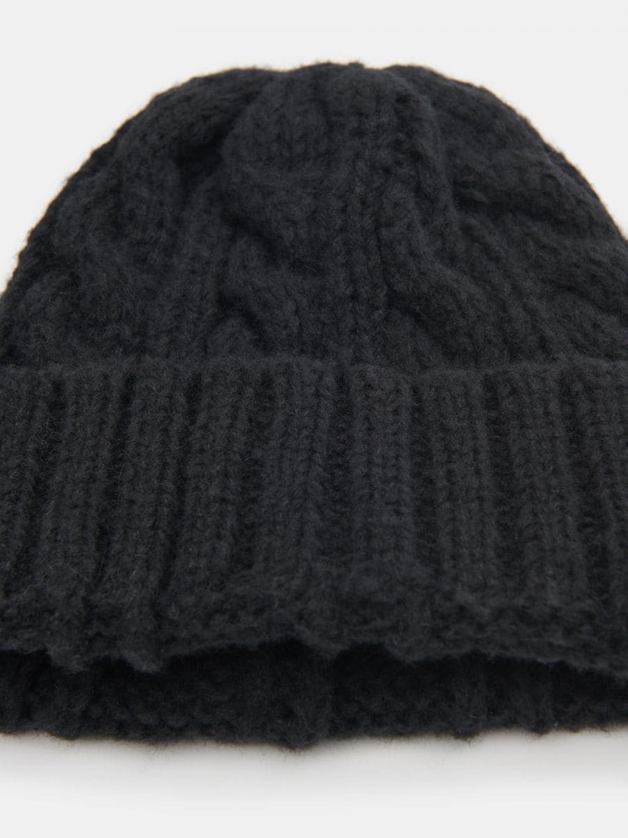 Czapka beanie Kolor czarny  1352X-99X