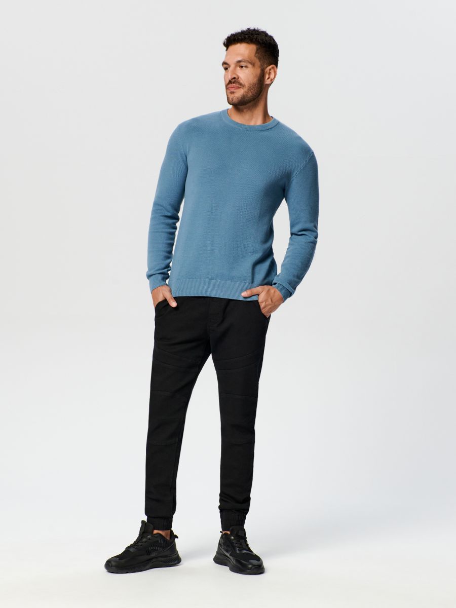 Sweter Kolor niebieski  0231D-50X