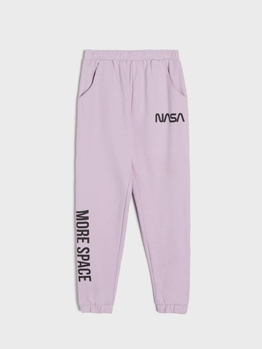 Spodnie dresowe jogger NASA Kolor fioletowy  4743J-04X
