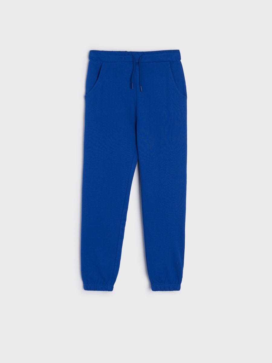 Spodnie dresowe jogger Kolor niebieski  5721R-55X
