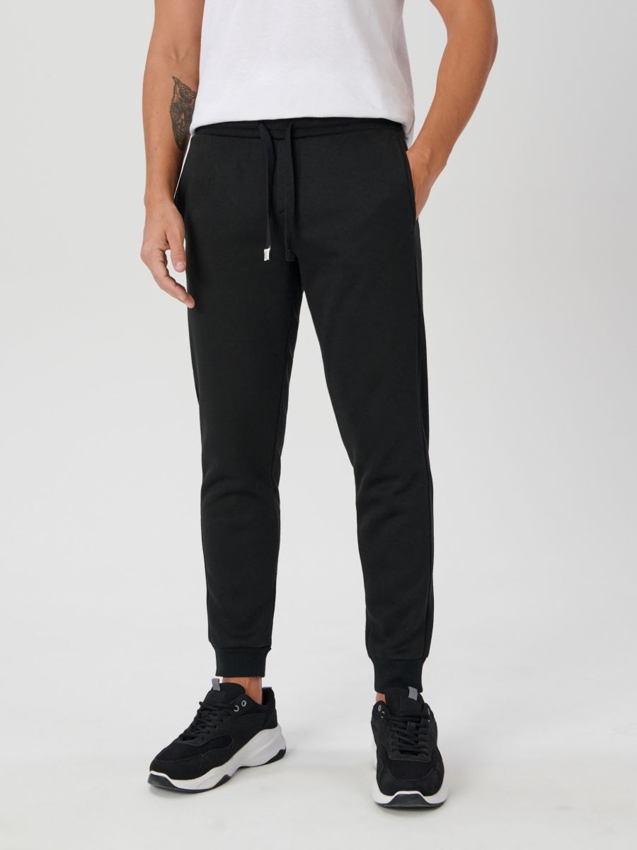 Spodnie dresowe jogger Kolor czarny  2997F-99X