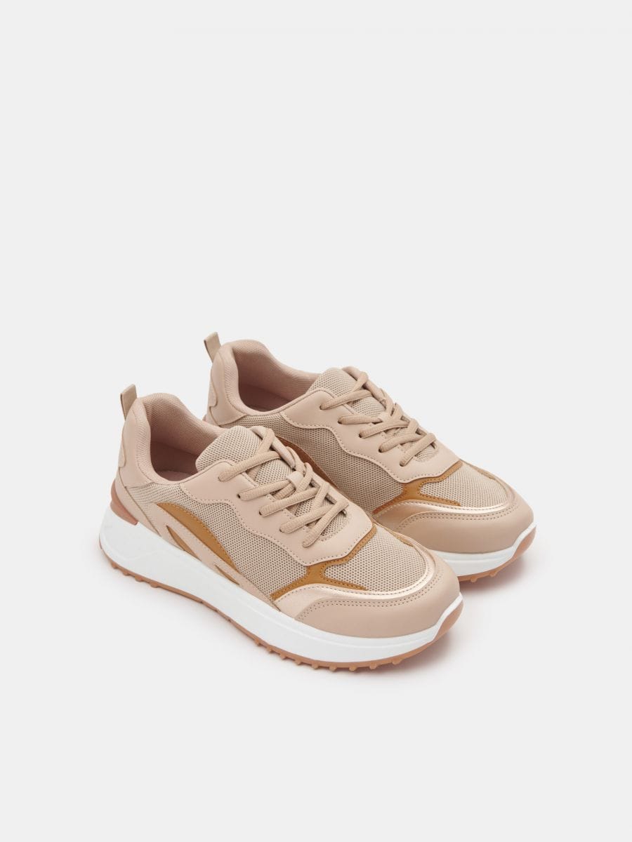 Sneakersy Kolor beżowy  9965W-80X