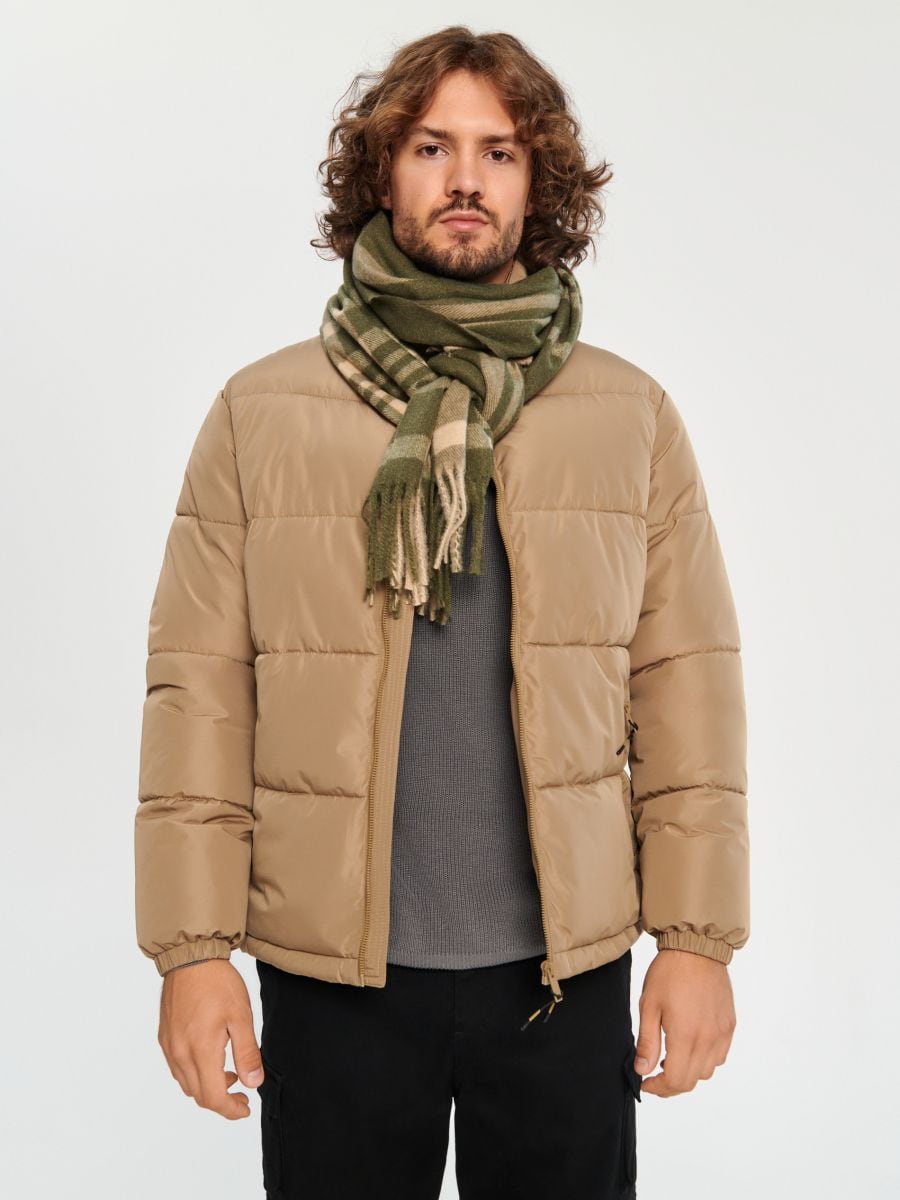 Kurtka puffer Kolor beżowy  1849O-80X