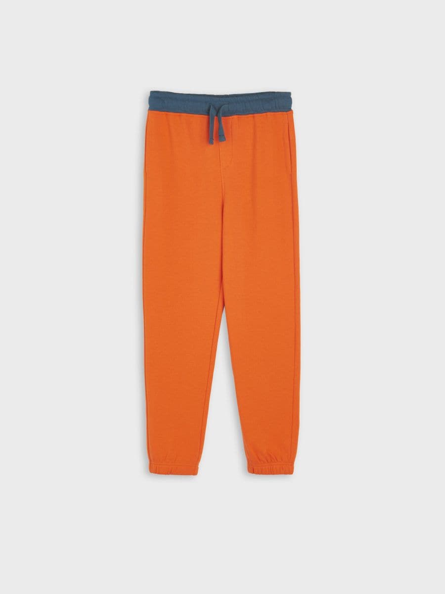 Spodnie dresowe jogger 2 pack Kolor pomarańczowy  7309Y-23X