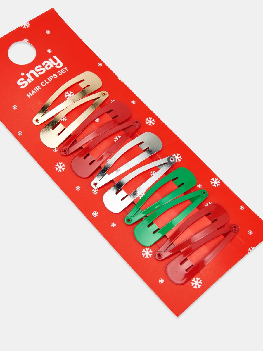 Spinki do włosów 10 pack Kolor wielobarwny  9231P-MLC