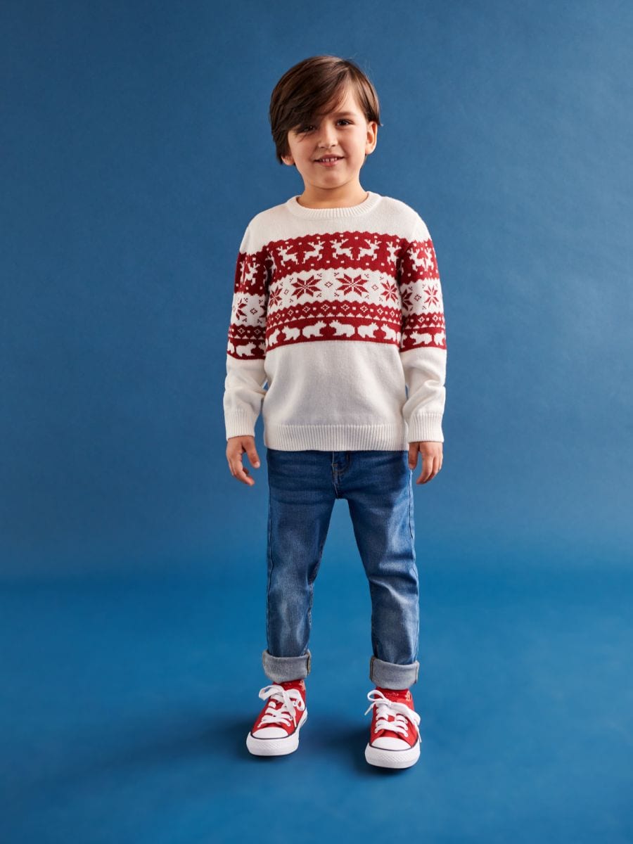Sweter Kolor wielobarwny  7870Q-MLC