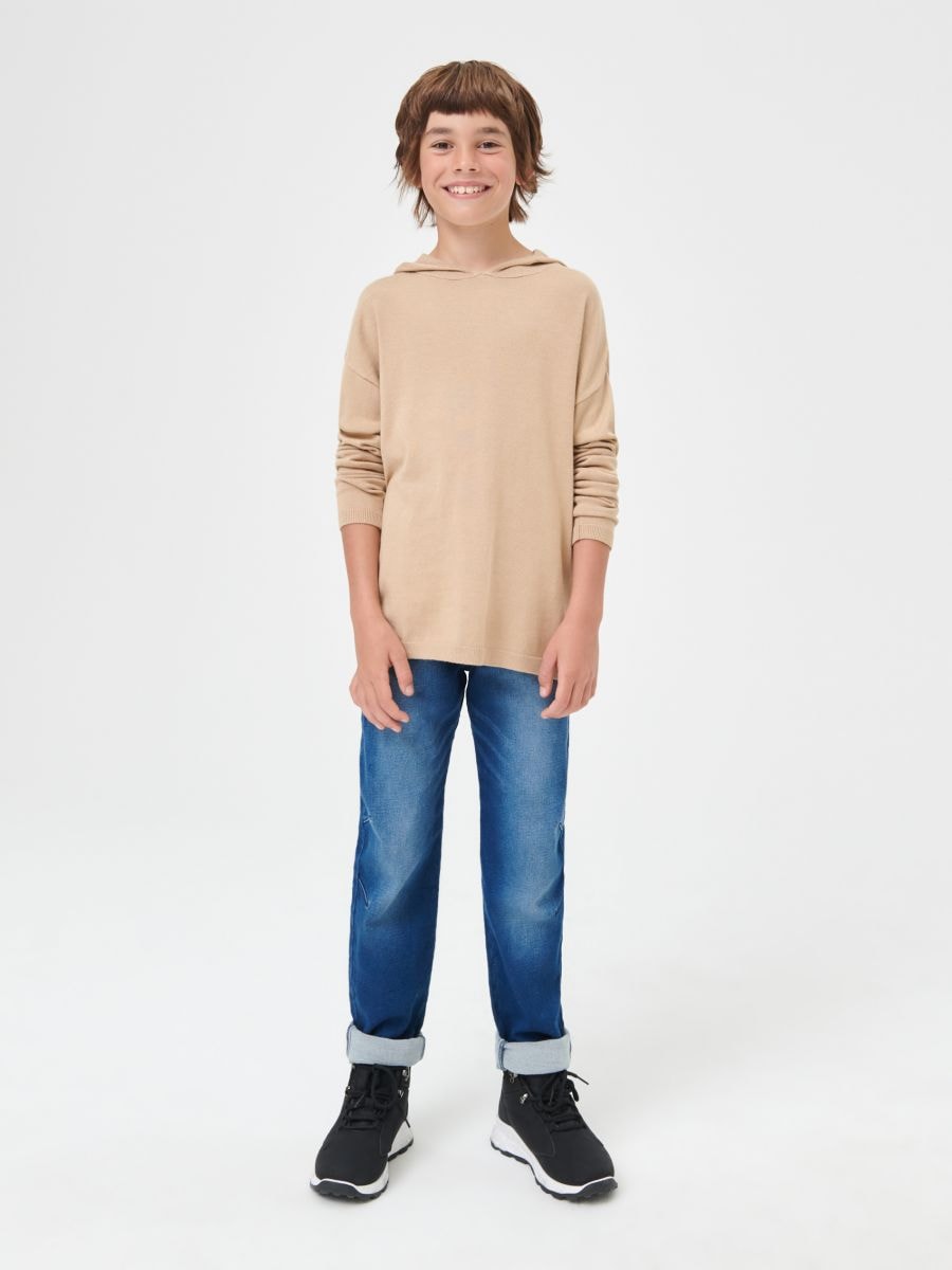 Sweter Kolor beżowy  8670M-80X