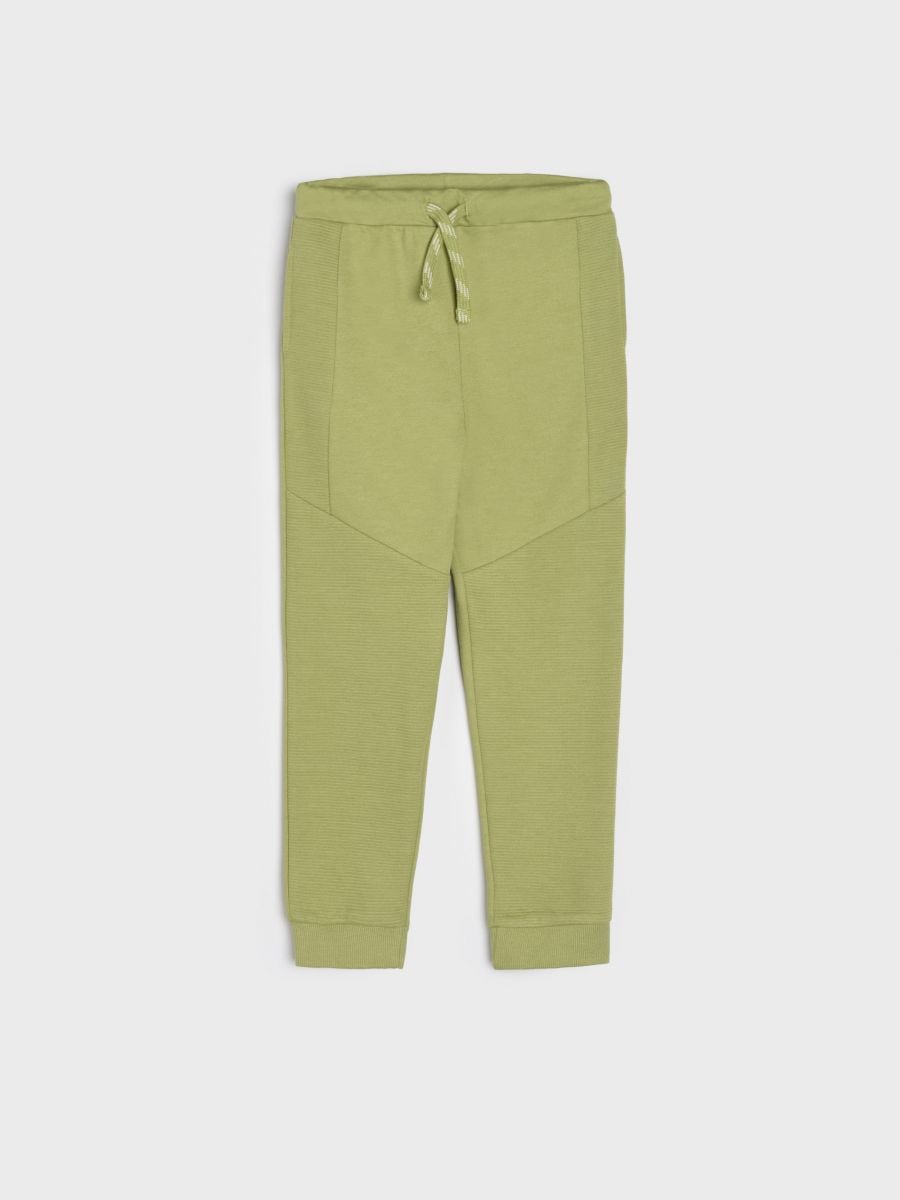 Spodnie dresowe jogger Kolor zielony  3053M-81X