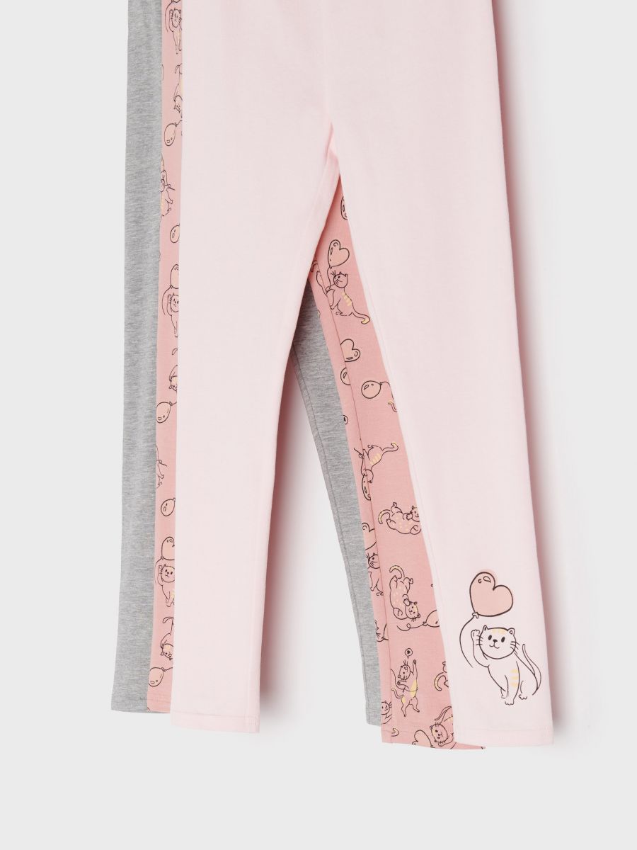 Legginsy 3 pack Kolor szary  4843R-90M