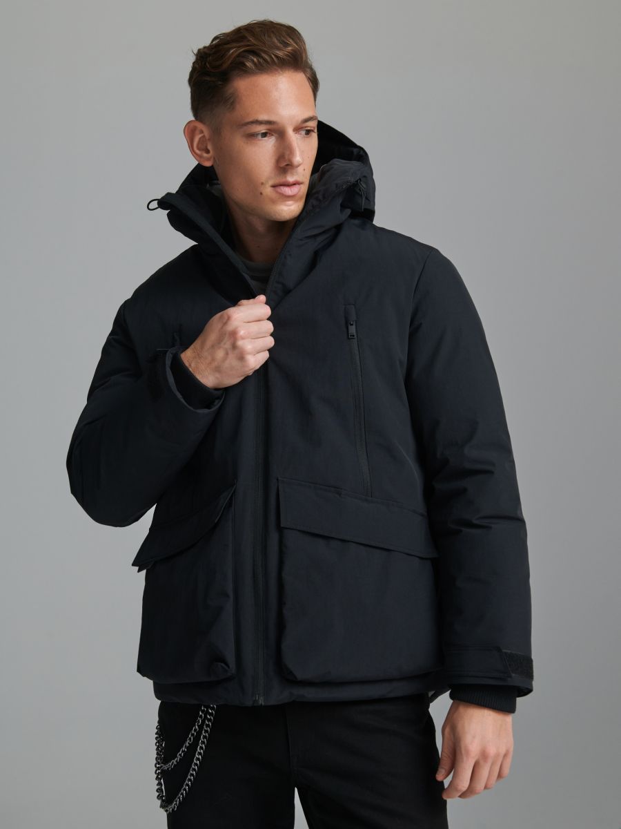 Kurtka puffer Kolor czarny  1872O-99X