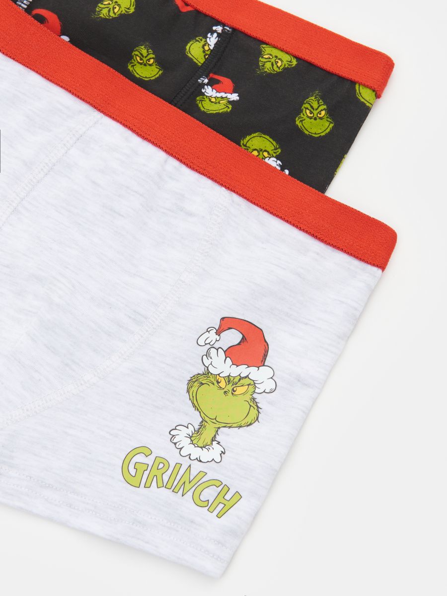 Bokserki Grinch 2 pack Kolor szary  7172P-09M