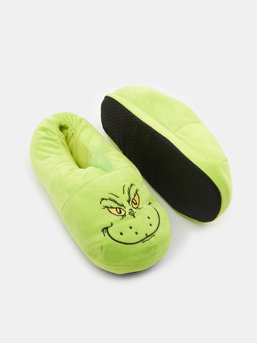 Kapcie Grinch Kolor zielony  3033O-71X