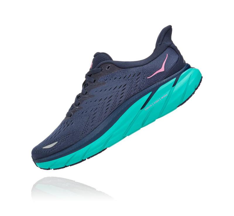 Women's Clifton 8 OUTER SPACE / ATLANTIS