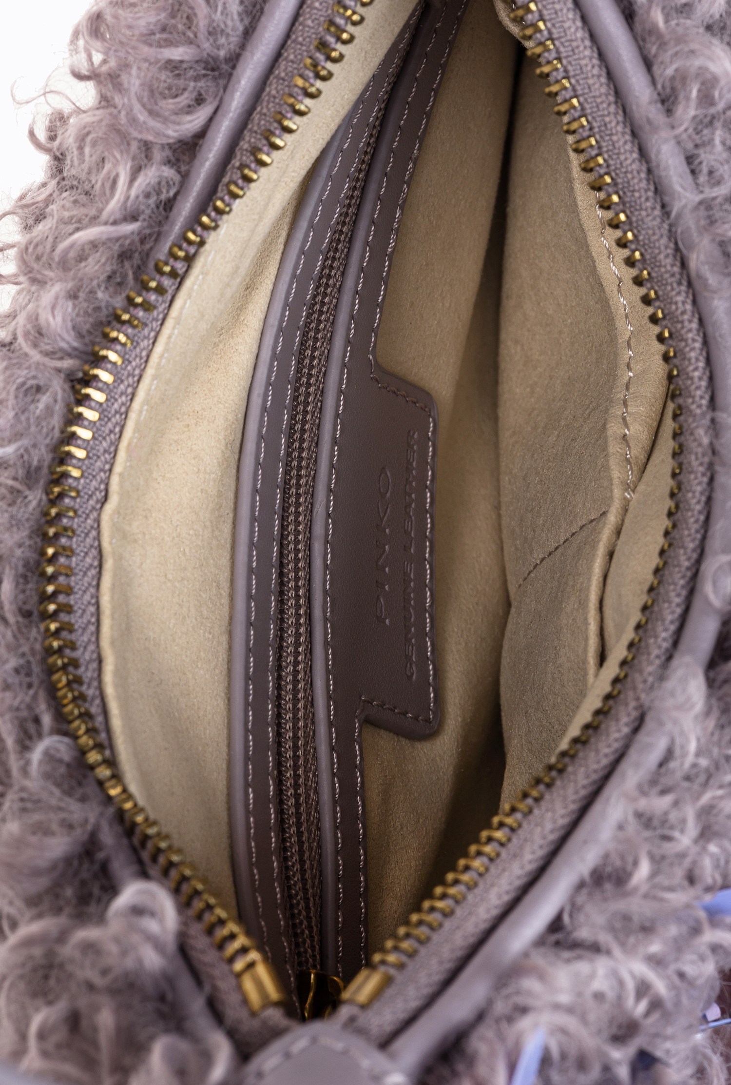 Mini Half Moon Bag Neon Curls