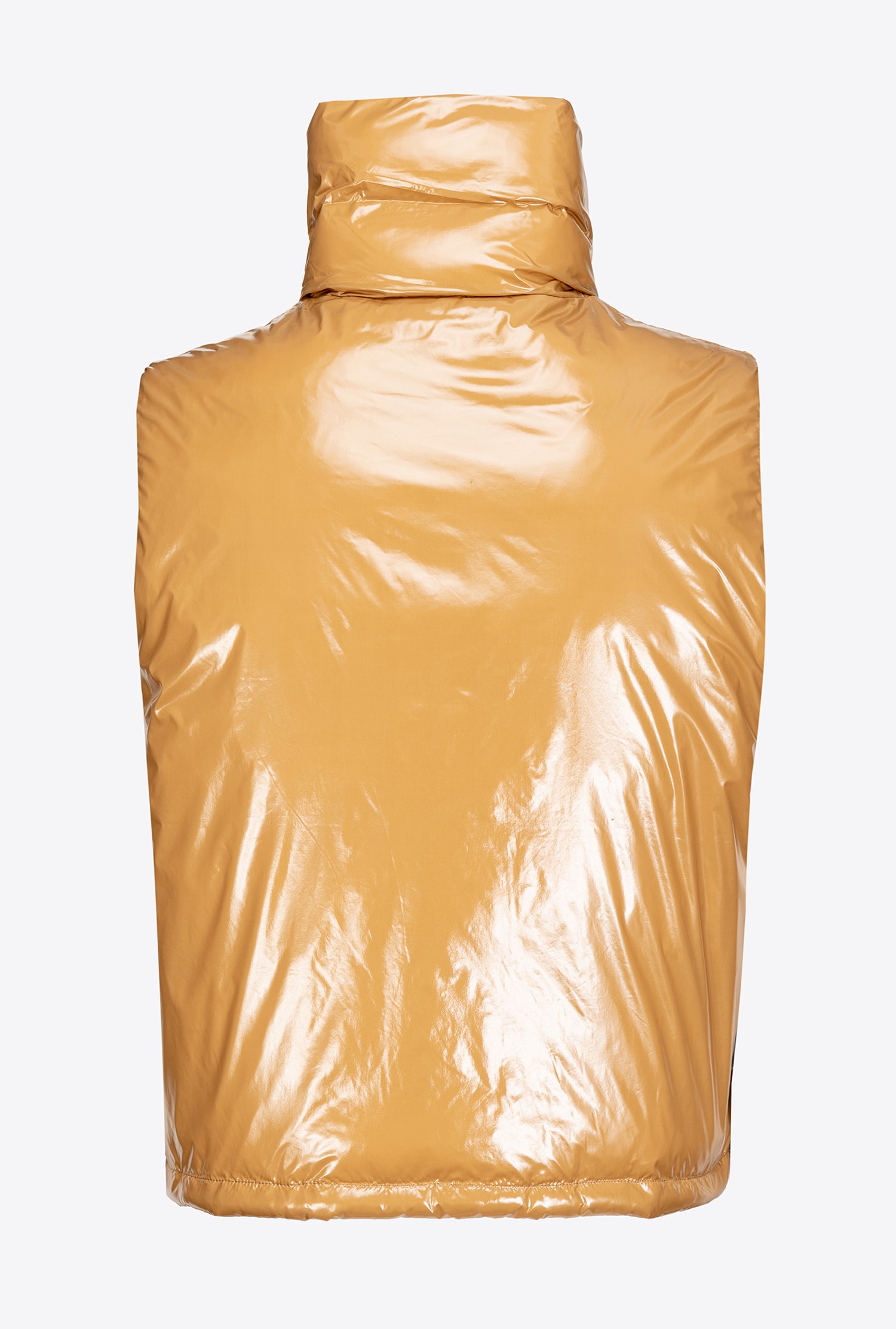 Padded crystal nylon vest