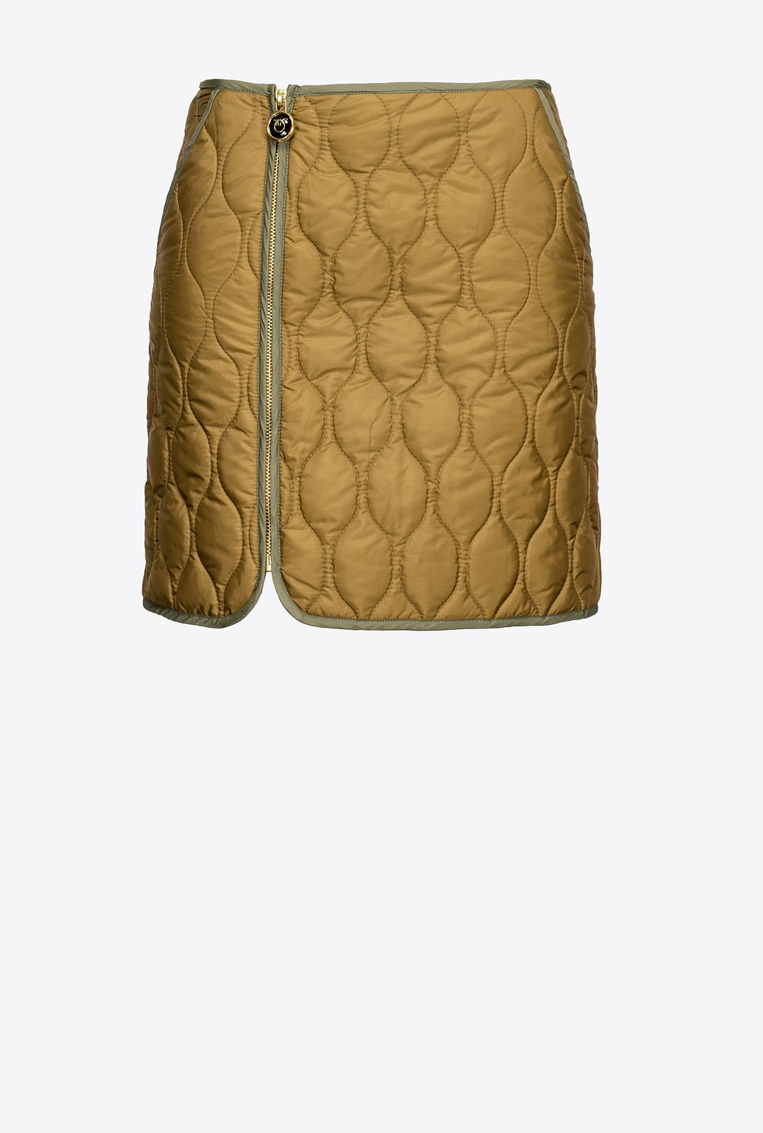 Quilted mini skirt