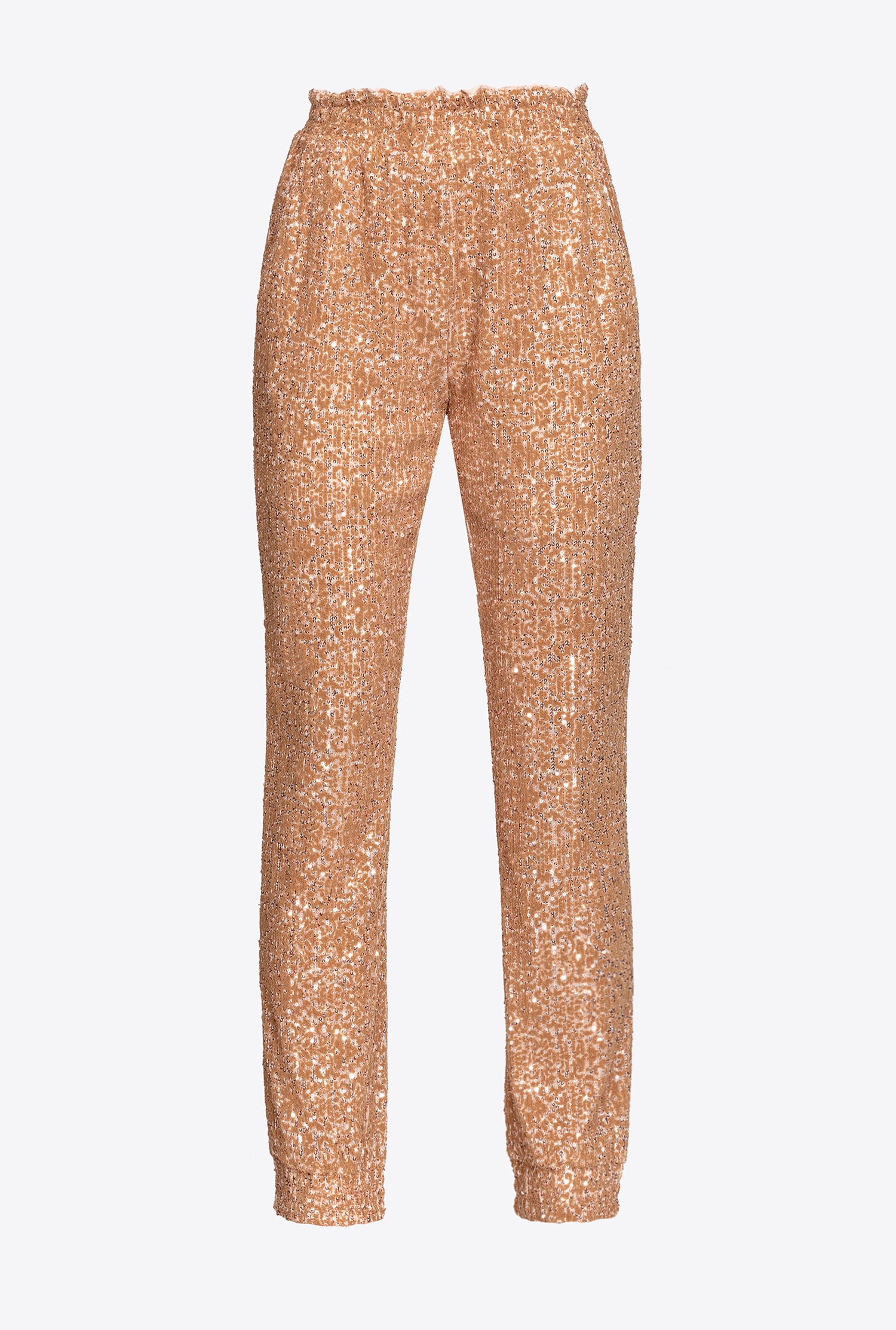Fully sequinned joggers