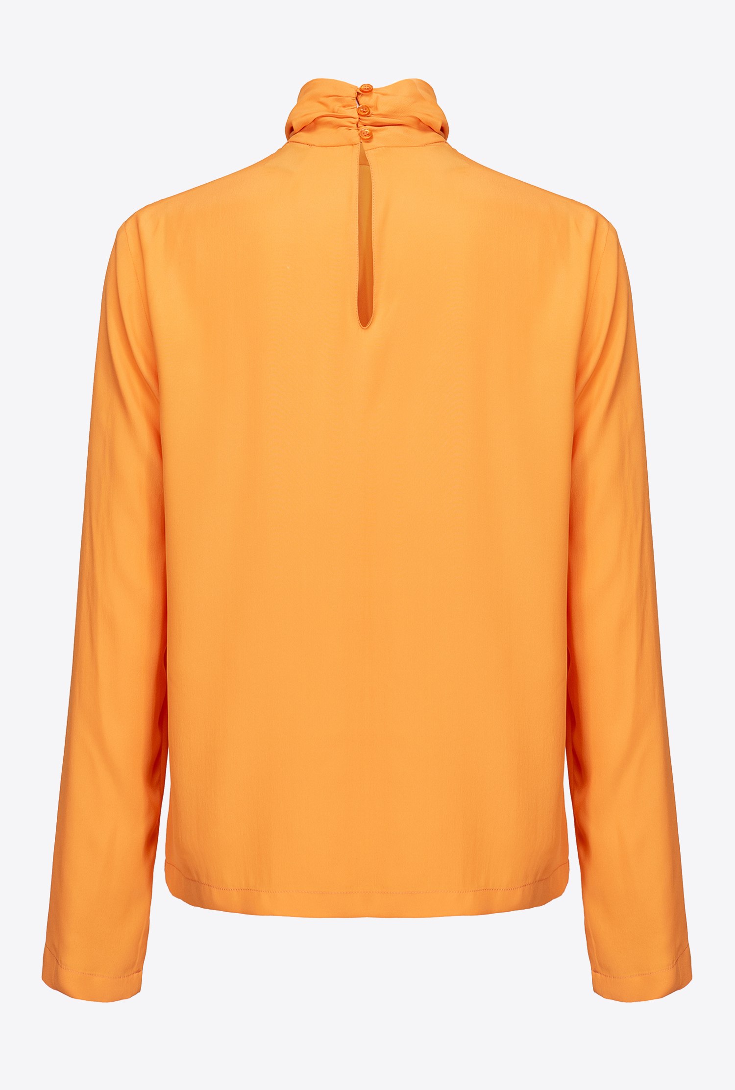 Polo-neck blouse