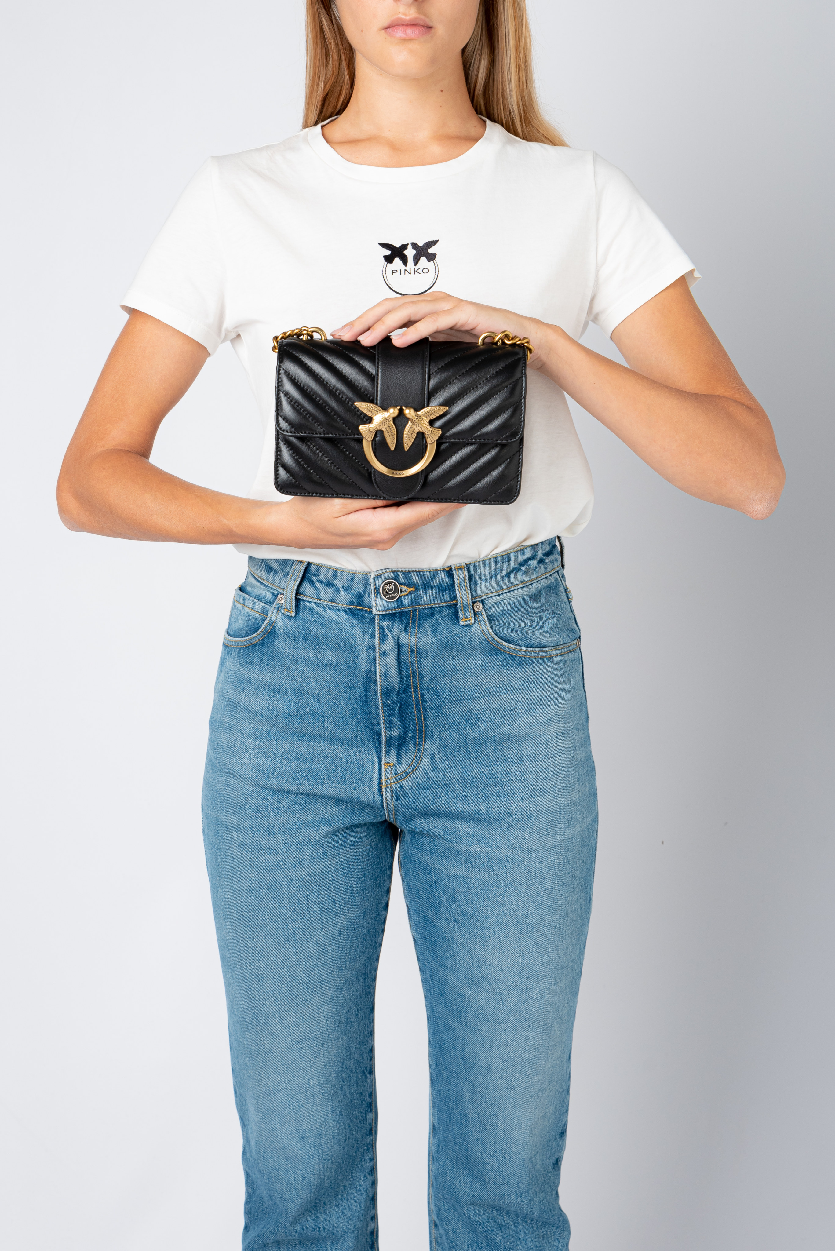 Mini Love Bag Icon Chevron