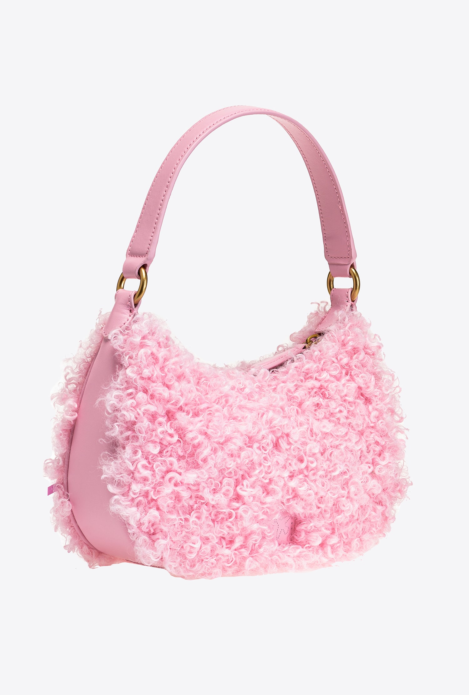 Mini Half Moon Bag Neon Curls