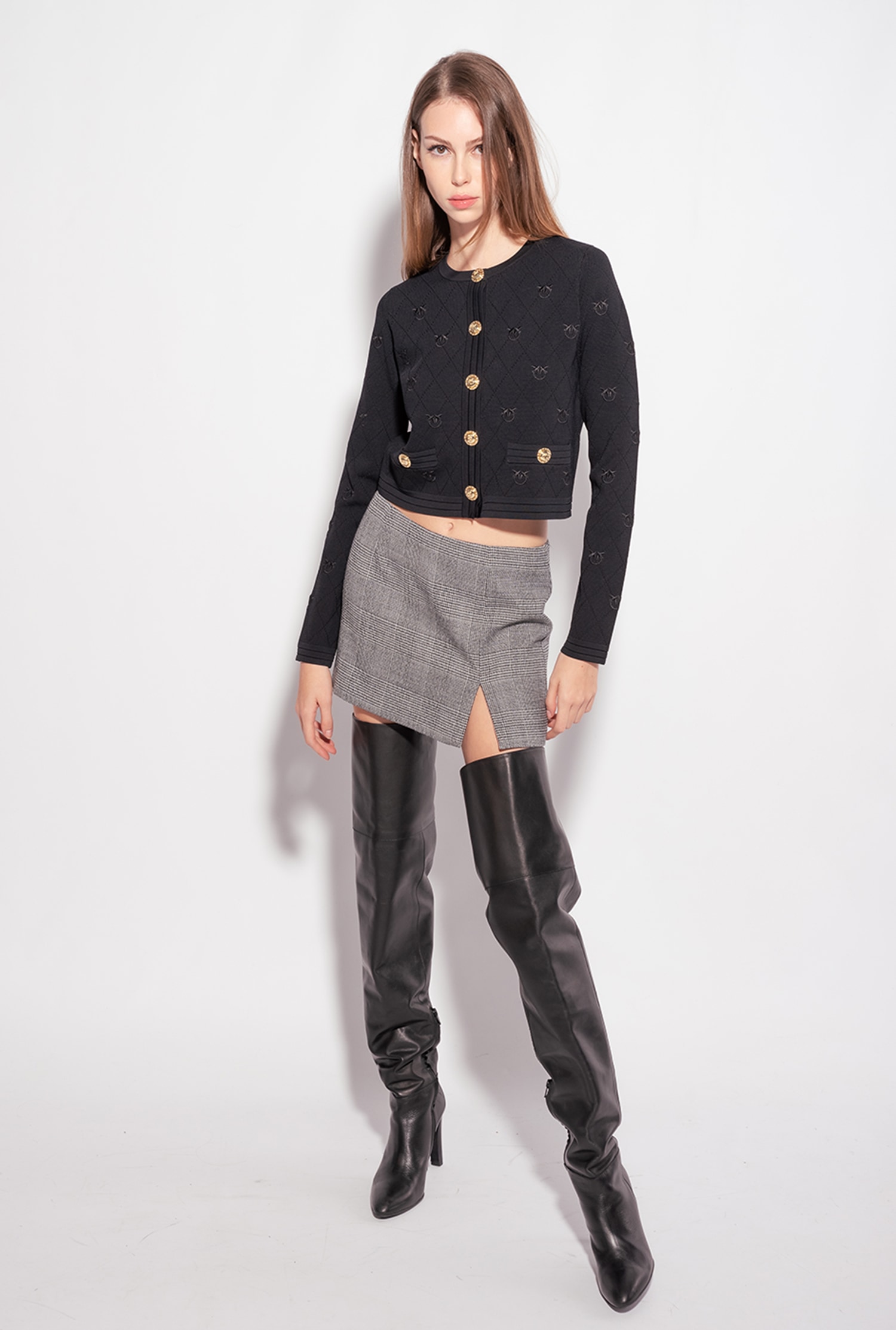 Prince-of-Wales mini skirt