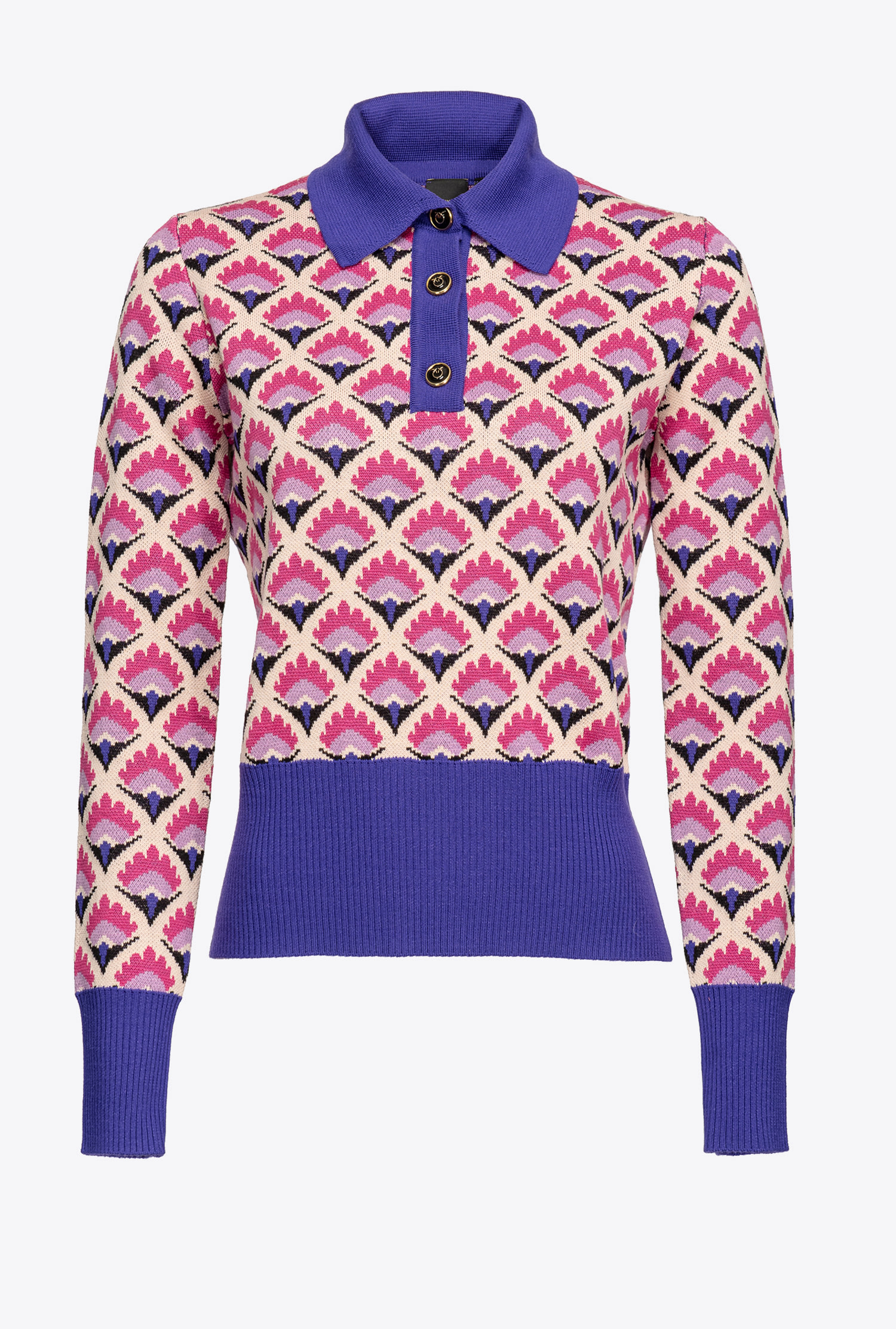 Liberty floral polo shirt