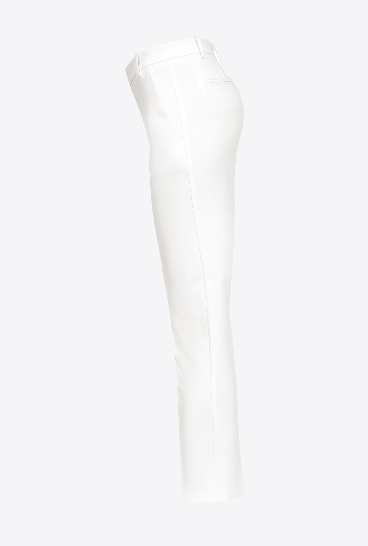 Milano-knit cigarette trousers