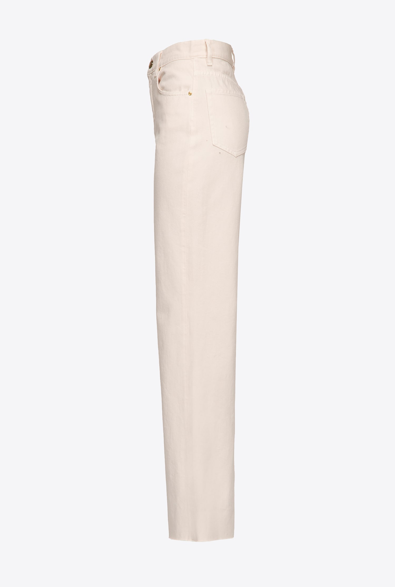 Wide-leg cotton bull trousers