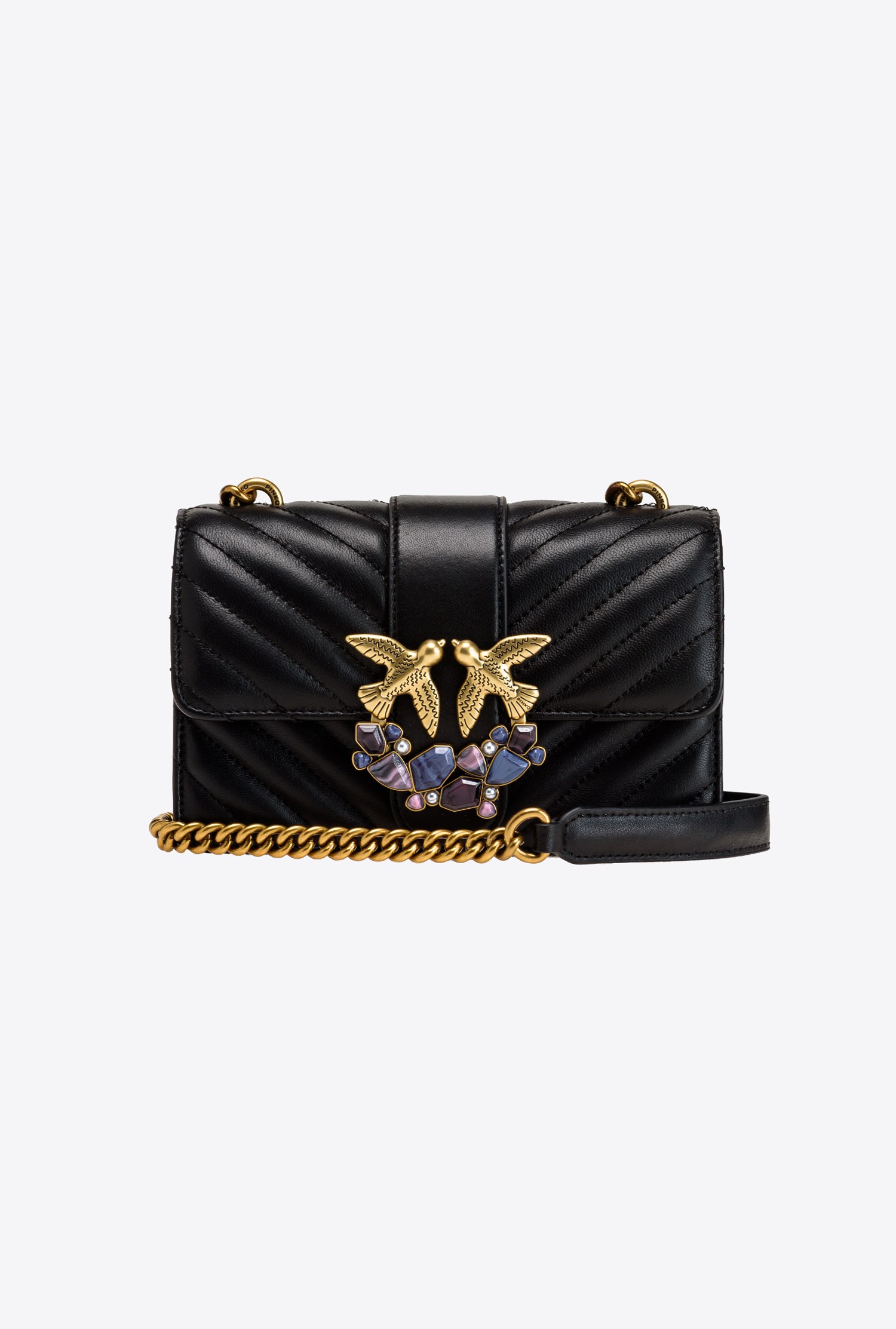 Mini Love Bag Icon Chevron Jewel