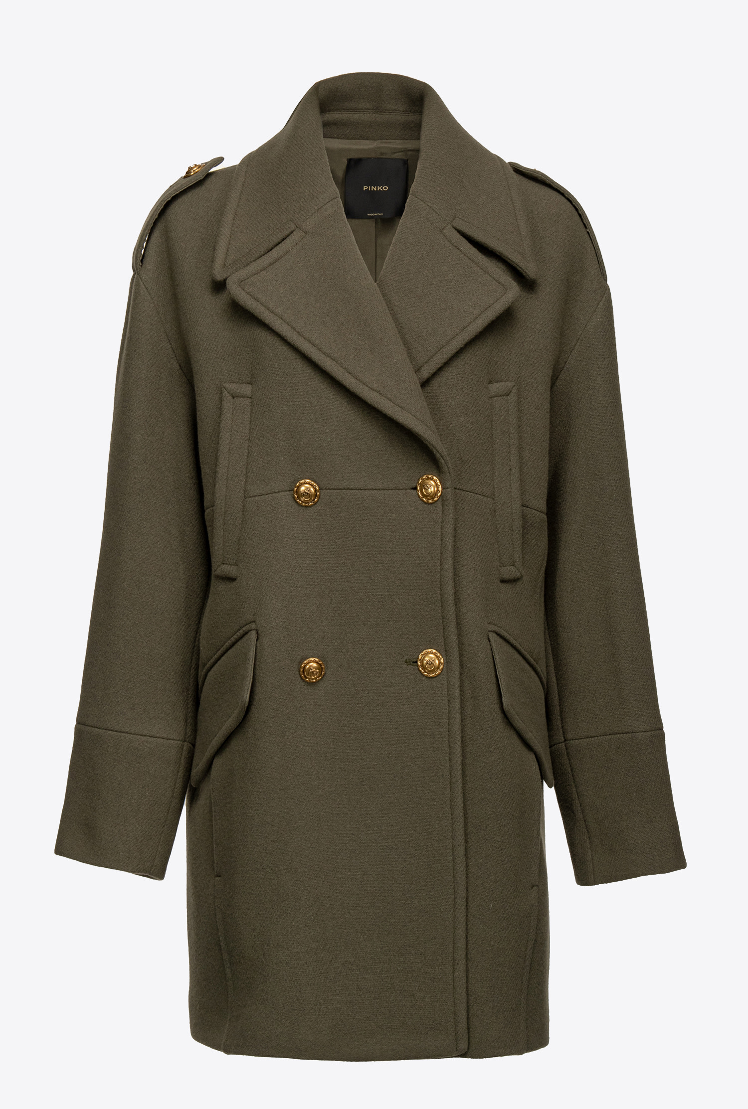 Cloth pea coat