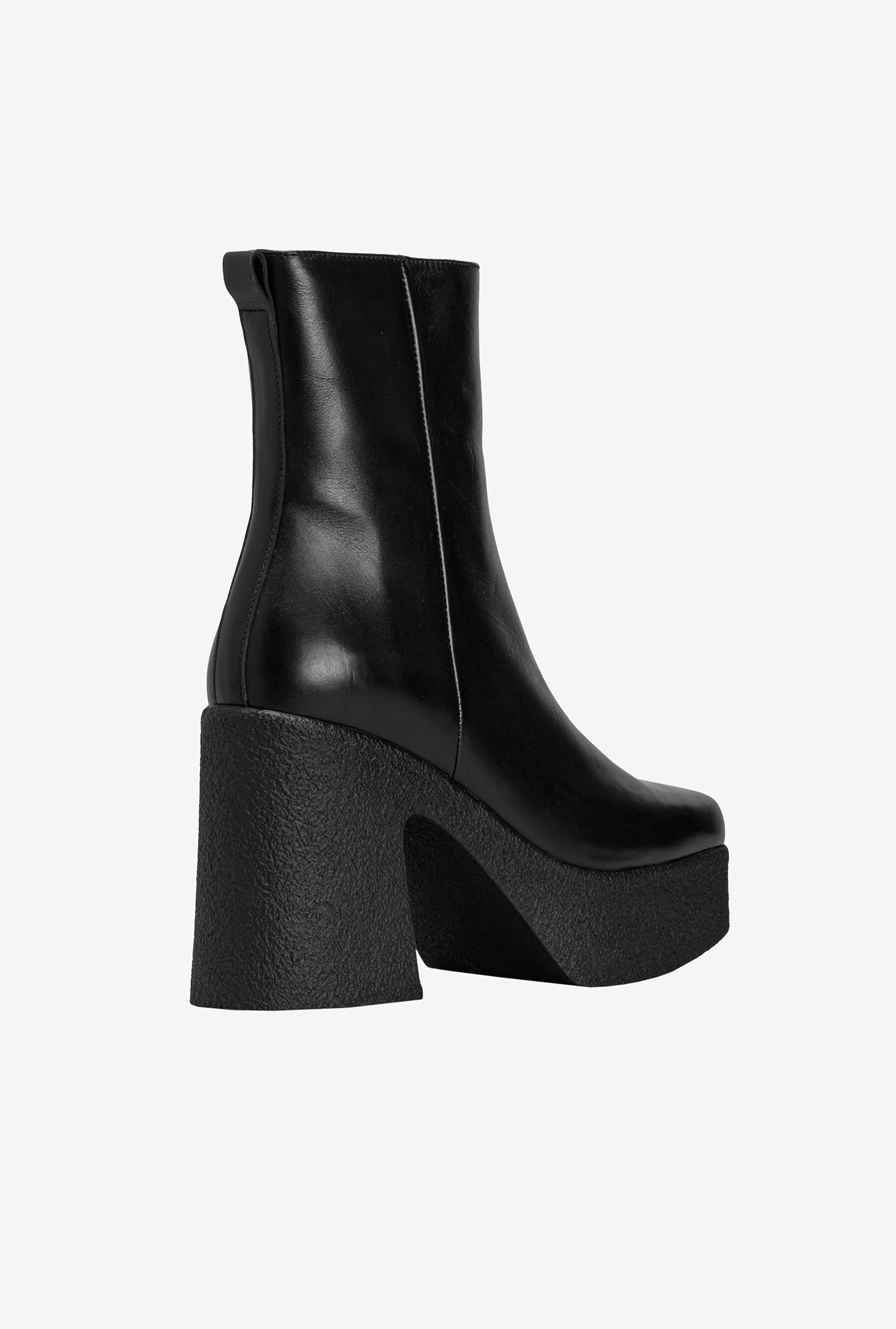 Platform ankle boots