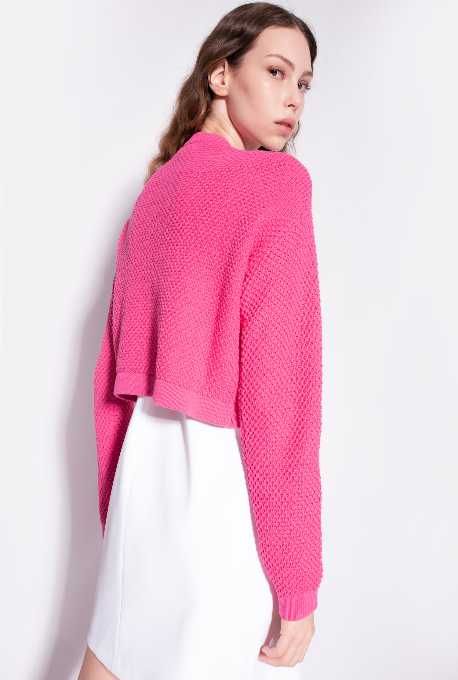 Cardigan with bead detailing