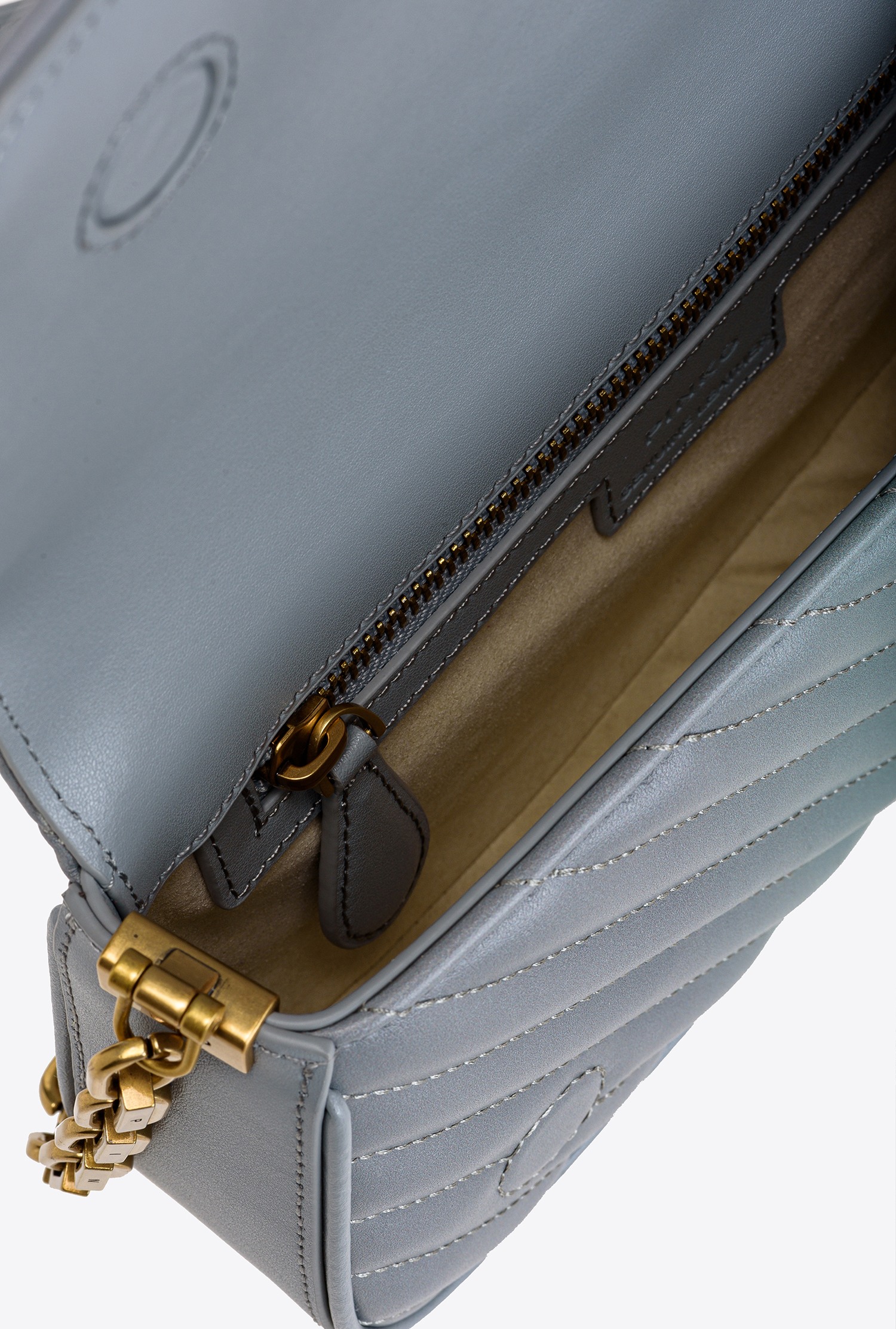 Mini Love Bag Click Baguette Shaded Chevron