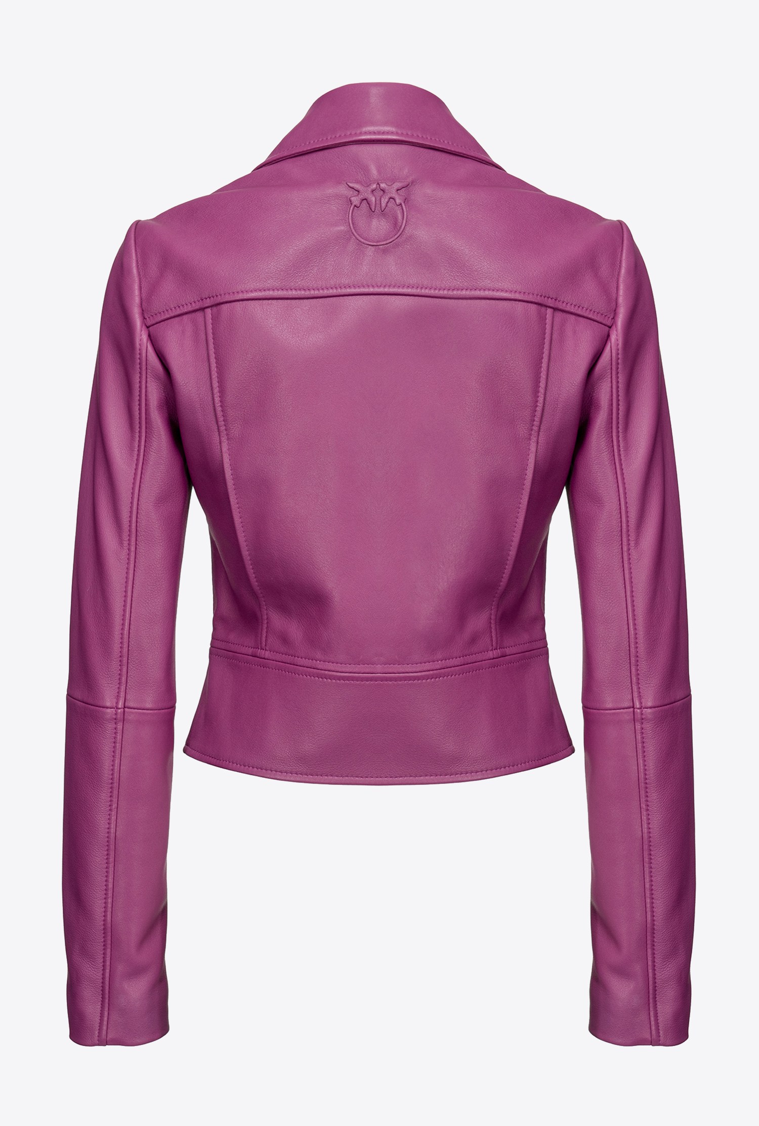 Nappa leather biker jacket