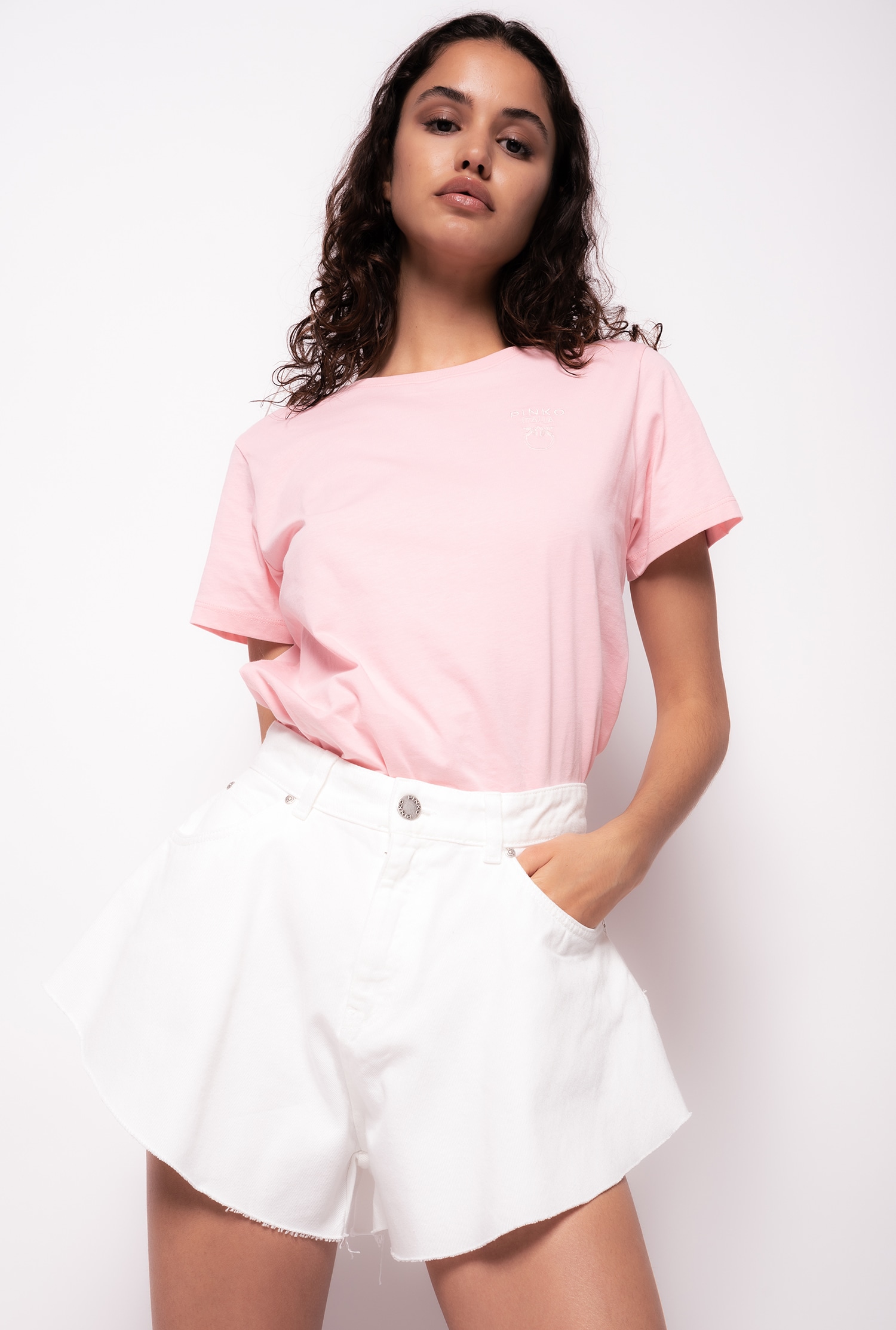 Bull fabric butterfly shorts