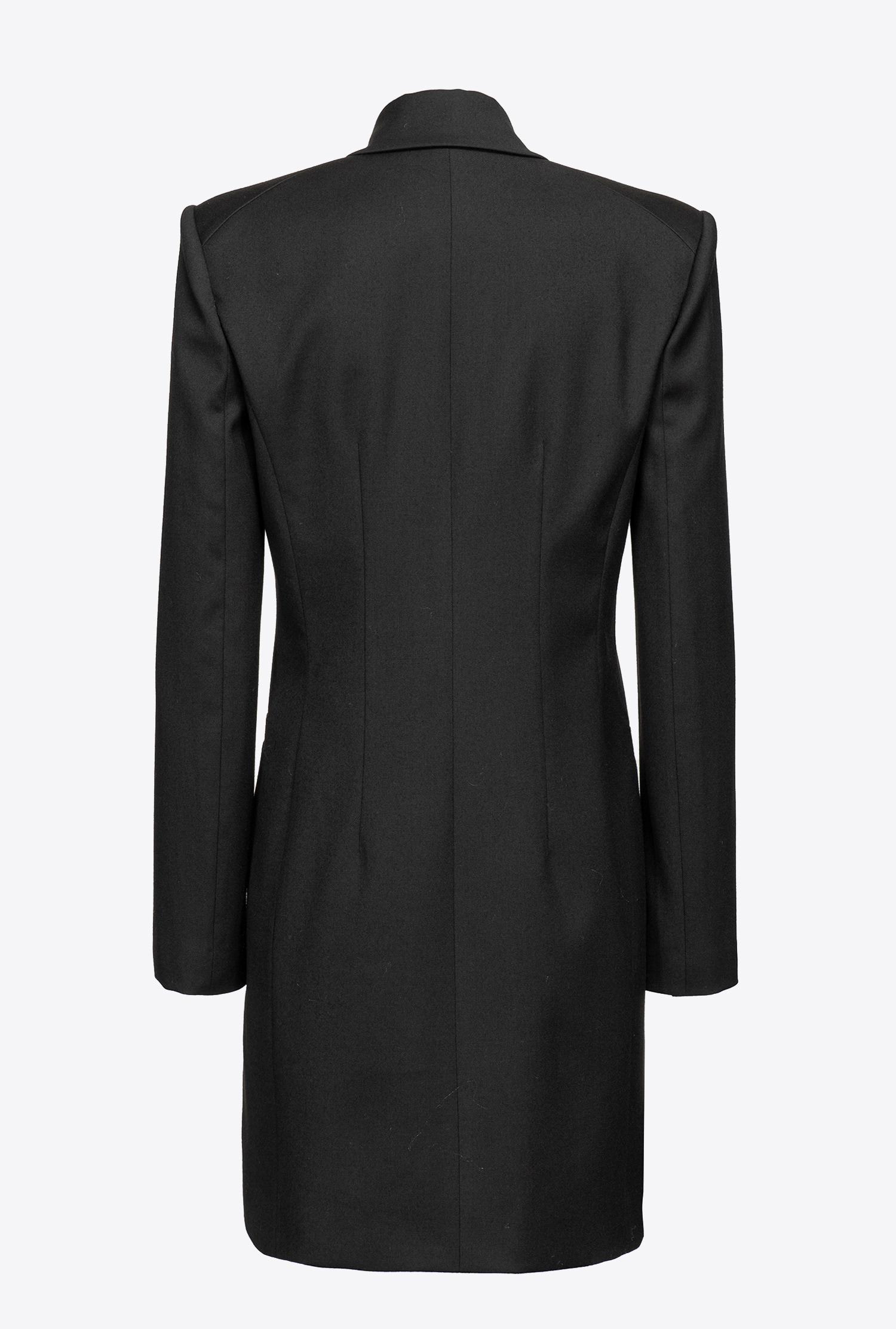 Buttoned blazer dress