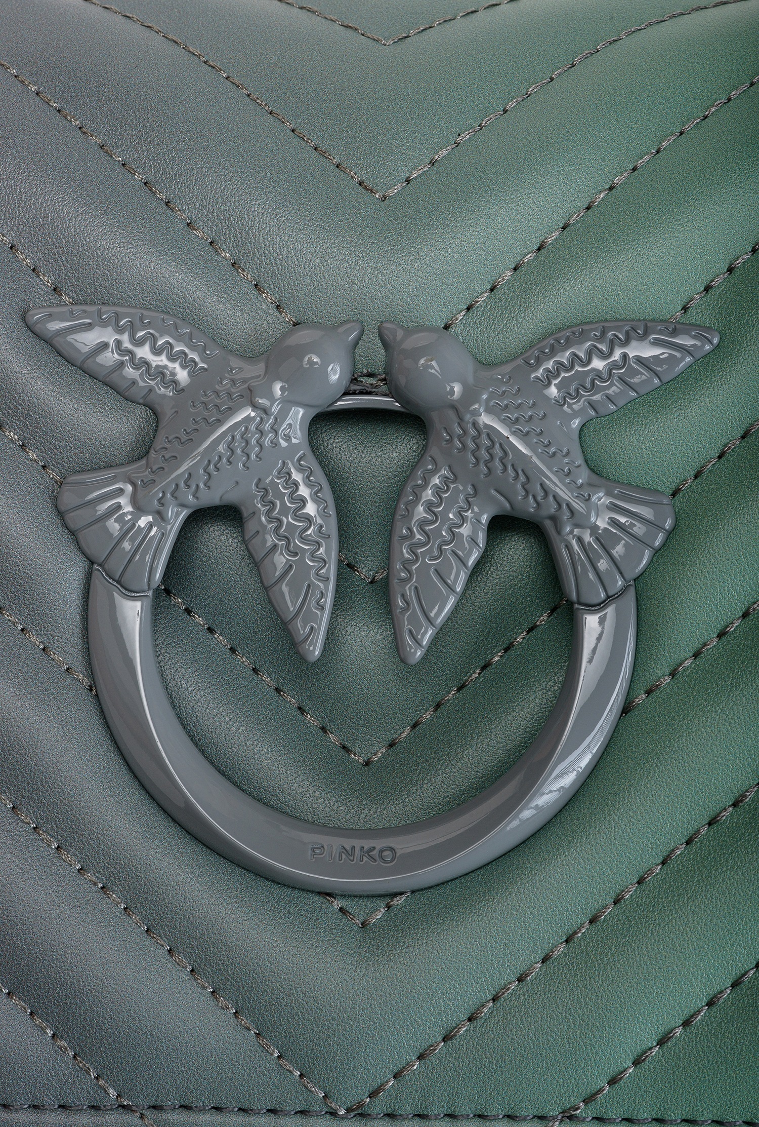 Mini Love Bag Click Baguette Shaded Chevron