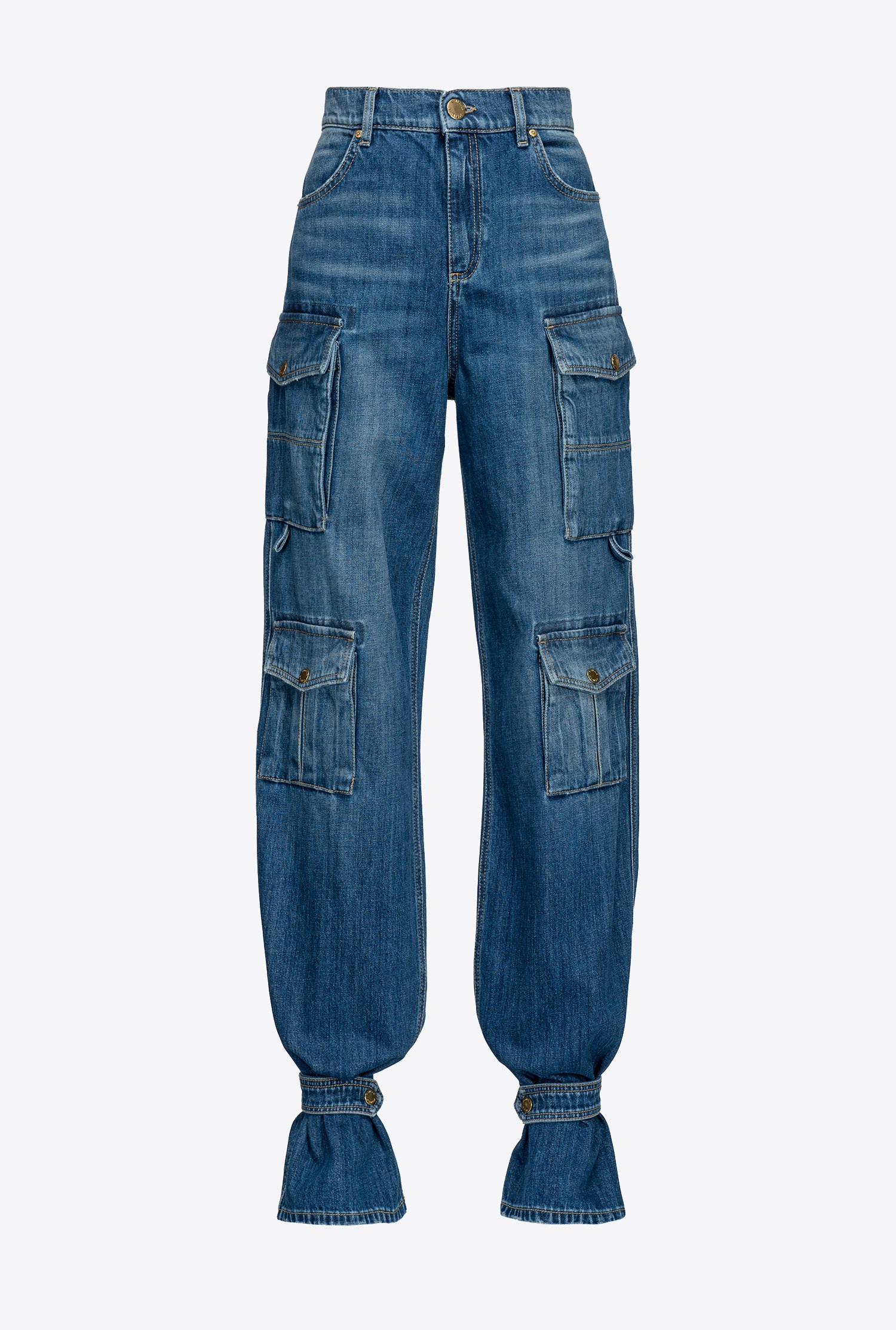 Cargo jeans with pockets
